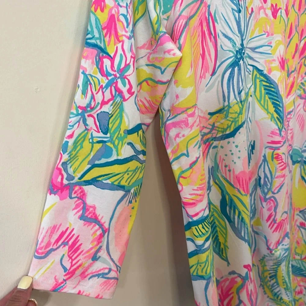 Lilly Pulitzer Ophelia Swing Dress Multi Fiesta Bamba Size Medium - Picture 5 of 10